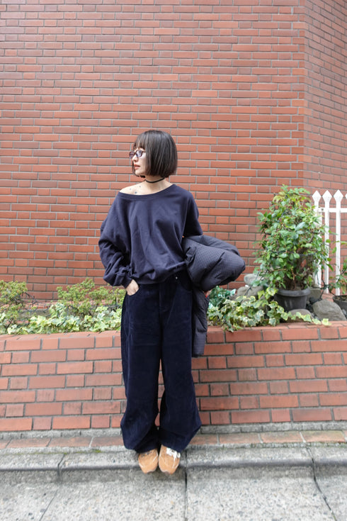 ボリュームチェック中綿ブルゾンSET