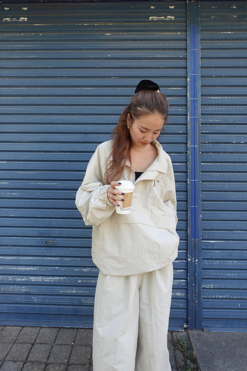 アノラックナイロンブルゾン