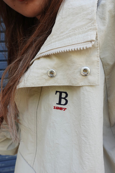 アノラックナイロンブルゾン