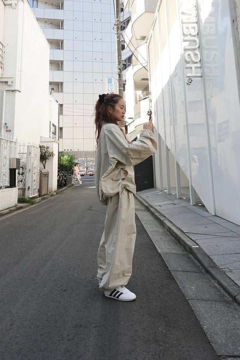 アノラックナイロンブルゾン