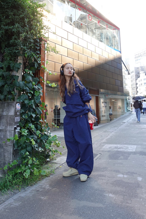 アノラックナイロンブルゾン