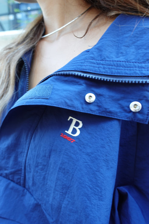 アノラックナイロンブルゾン