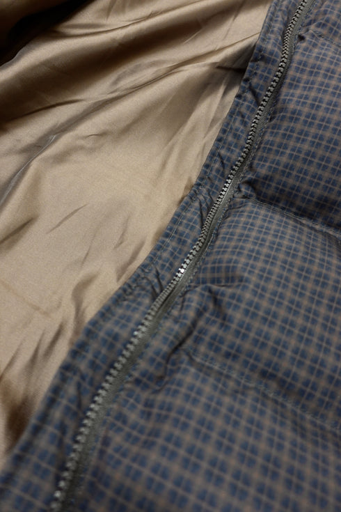 ボリュームチェック中綿ブルゾンSET