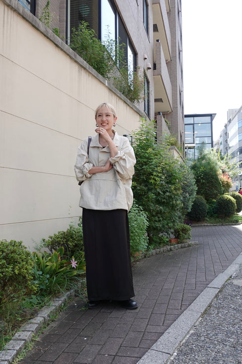 アノラックナイロンブルゾン