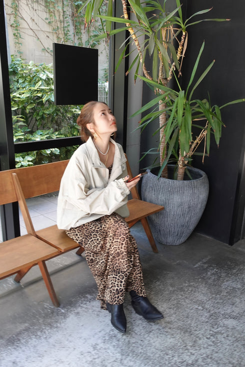 アノラックナイロンブルゾン