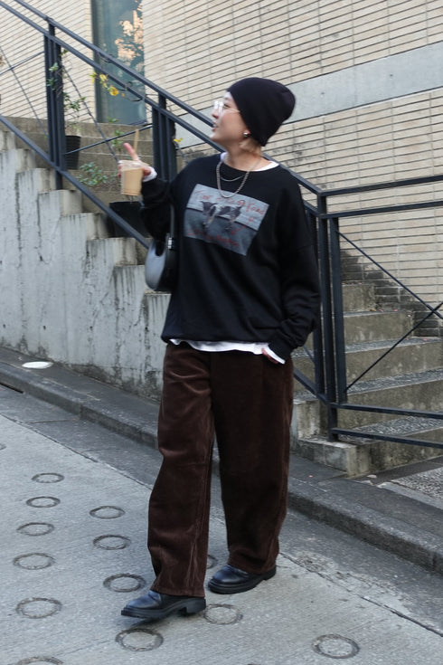 ボリュームチェック中綿ブルゾンSET