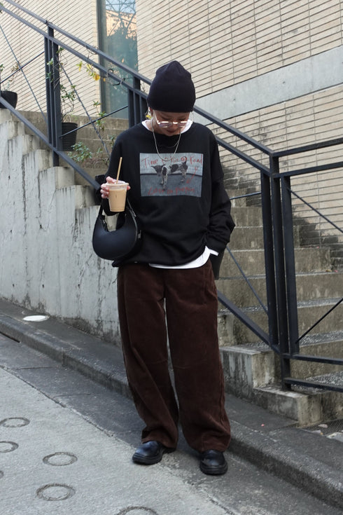 ボリュームチェック中綿ブルゾンSET