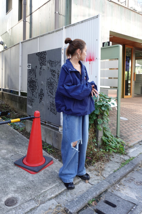 アノラックナイロンブルゾン