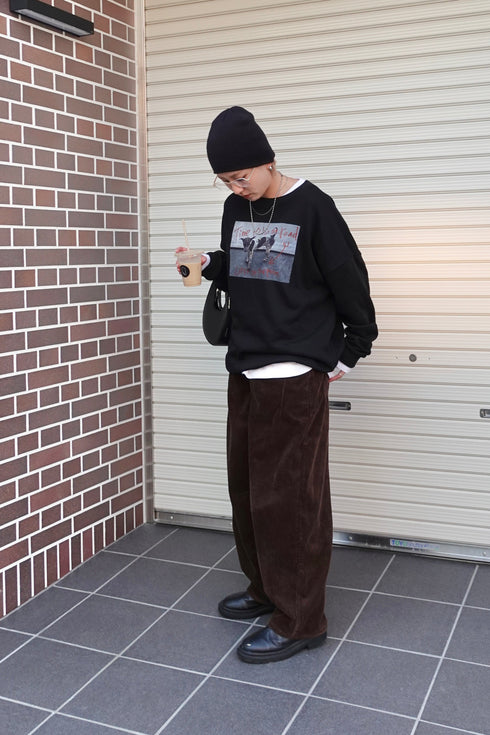 ボリュームチェック中綿ブルゾンSET