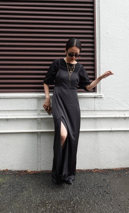 スリットキャミワンピース