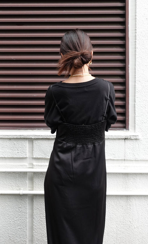 スリットキャミワンピース