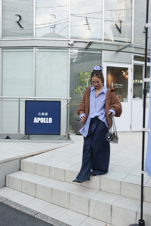 中綿スウェードブルゾン