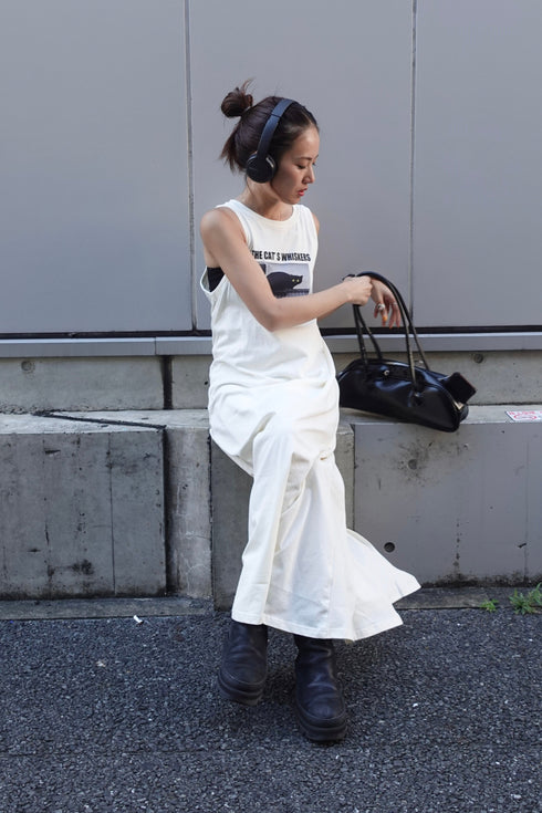 ミャオミャオノースリワンピ