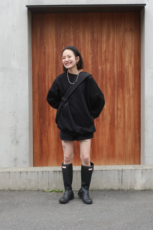 【追加:1月納品】エンブロイダリールーズスウェット