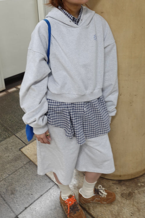 ヘビーウェイトショートパーカー