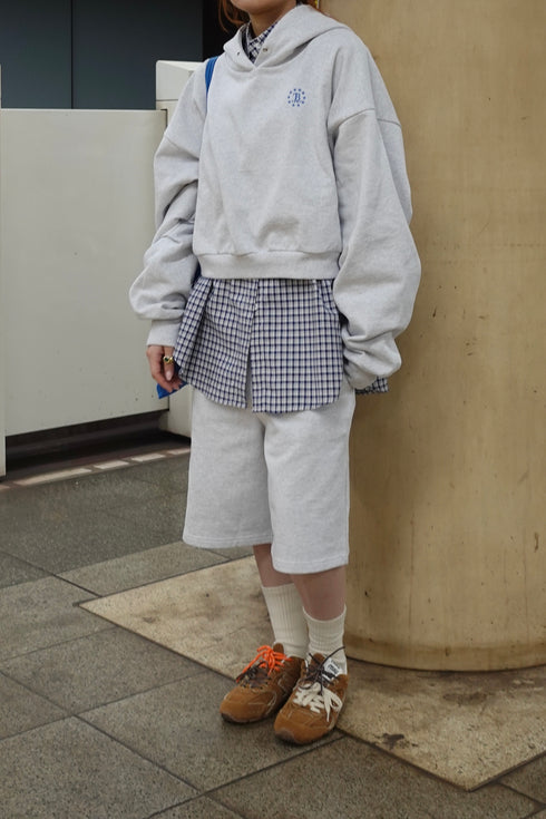 ヘビーウェイトショートパーカー