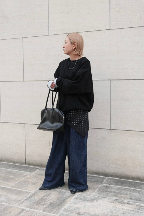 【追加:1月納品】エンブロイダリールーズスウェット