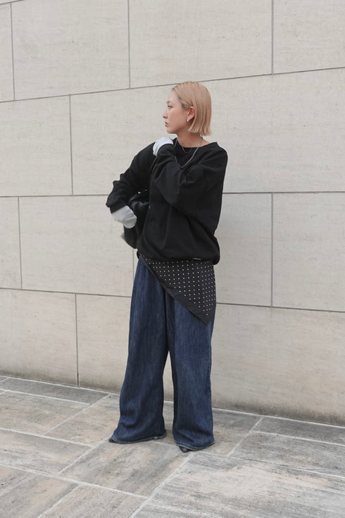 【追加:1月納品】エンブロイダリールーズスウェット