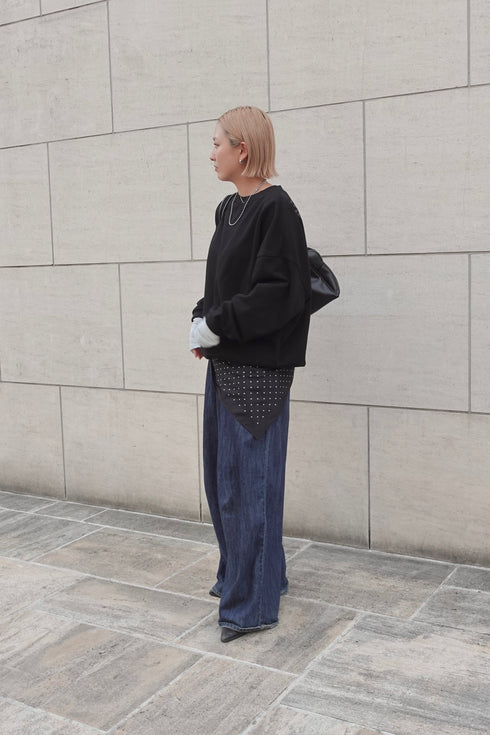 【追加:1月納品】エンブロイダリールーズスウェット