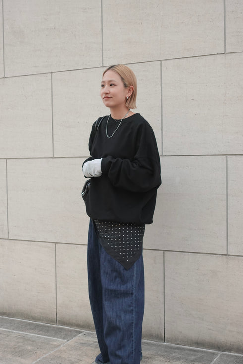 【追加:1月納品】エンブロイダリールーズスウェット