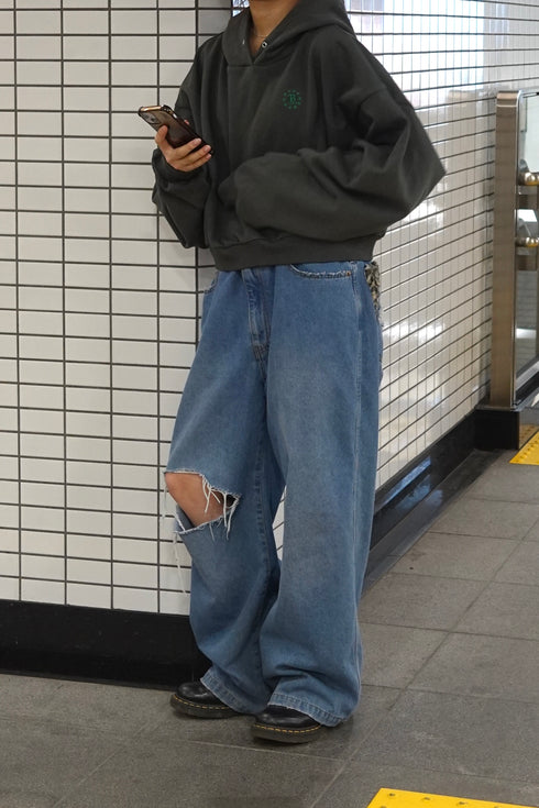 ヘビーウェイトショートパーカー