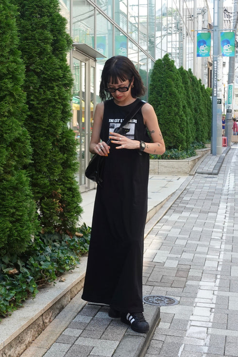 ミャオミャオノースリワンピ