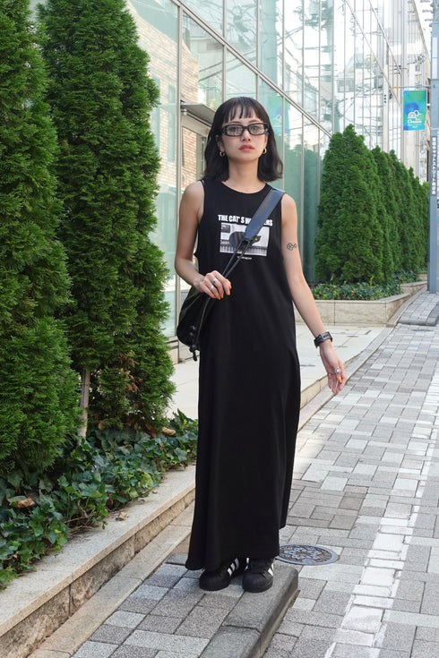 ミャオミャオノースリワンピ