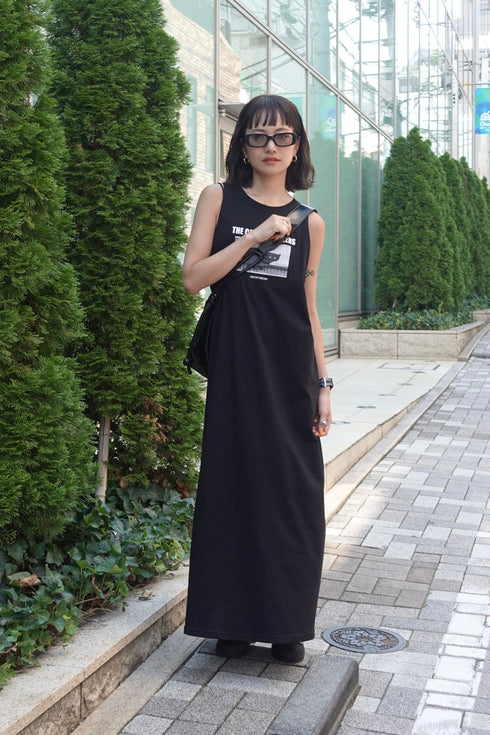 ミャオミャオノースリワンピ