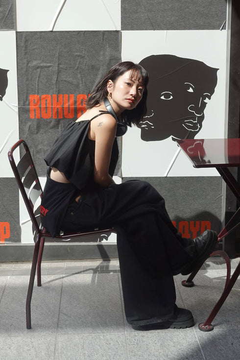 リボンストラップバルーンキャミ