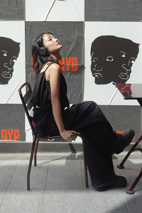 リボンストラップバルーンキャミ