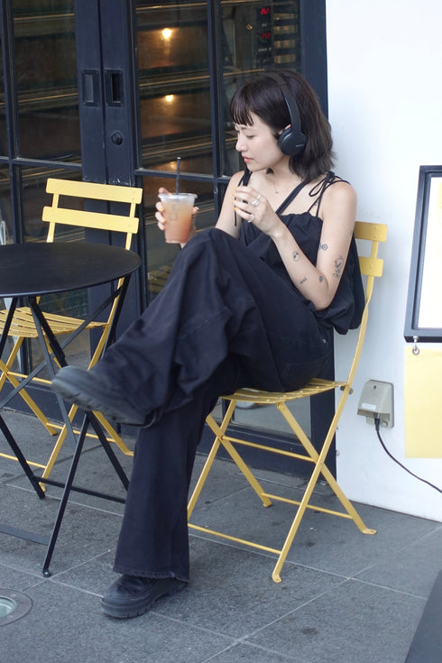 リボンストラップバルーンキャミ