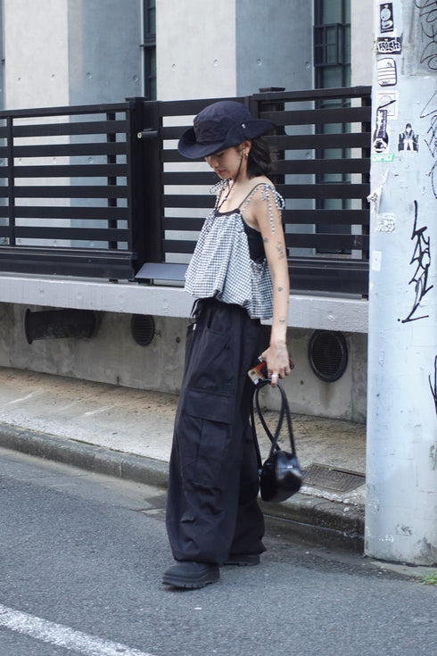 リボンストラップバルーンキャミ