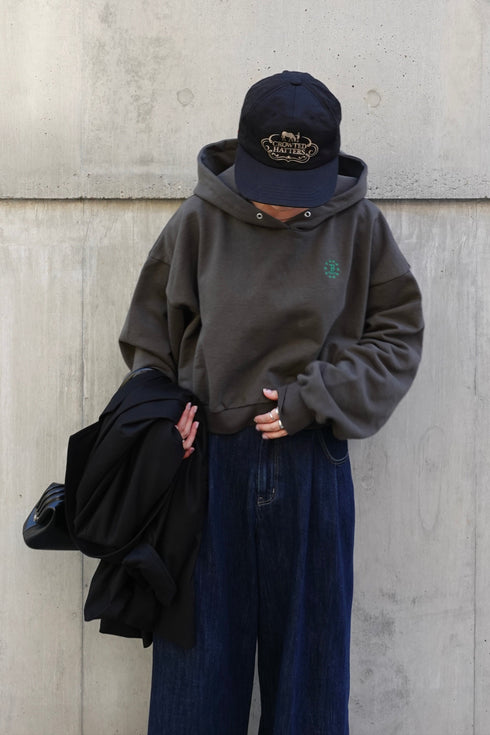 ヘビーウェイトショートパーカー