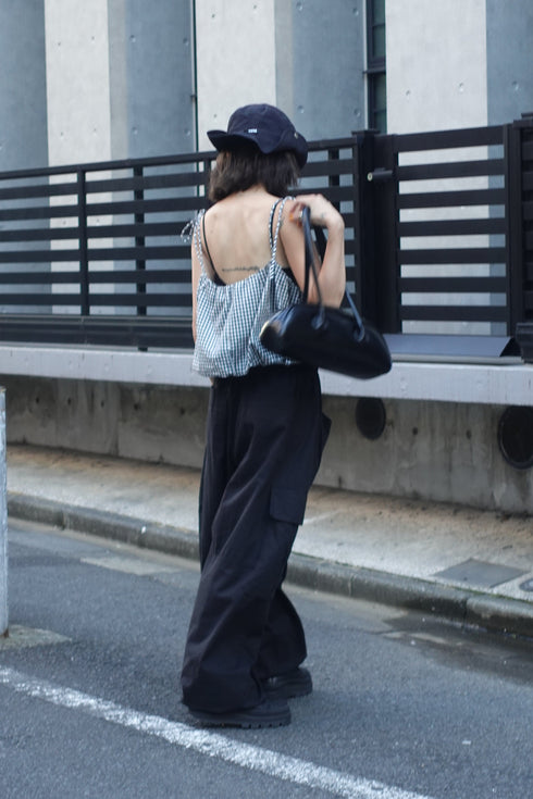 リボンストラップバルーンキャミ