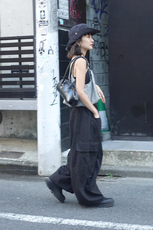 リボンストラップバルーンキャミ