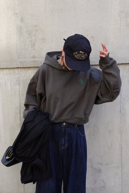 ヘビーウェイトショートパーカー