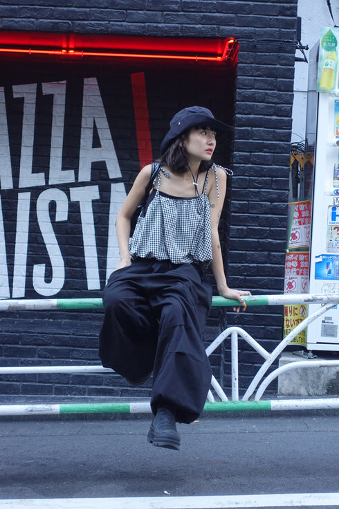 リボンストラップバルーンキャミ