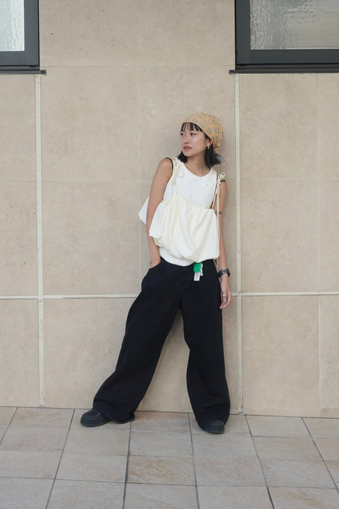 ダブルタックボーイズデニム