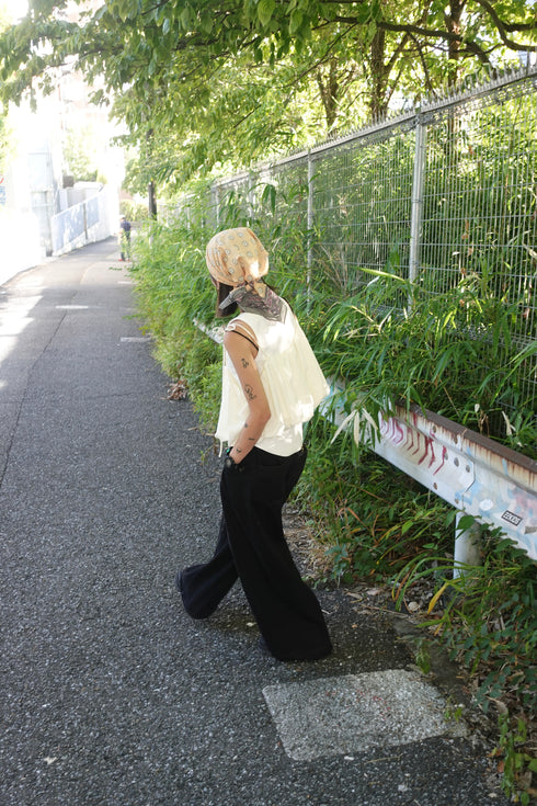 ダブルタックボーイズデニム