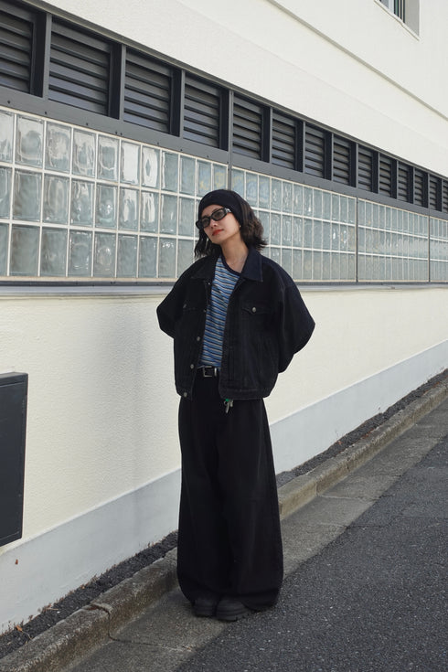 ダブルタックボーイズデニム