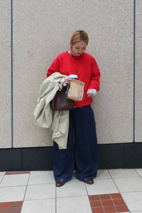 【追加:1月納品】エンブロイダリールーズスウェット