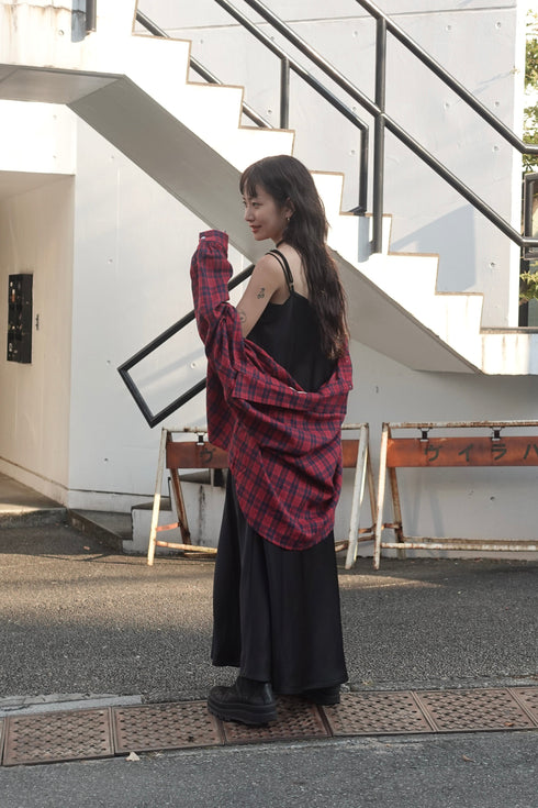 グランジルーズチェックシャツ