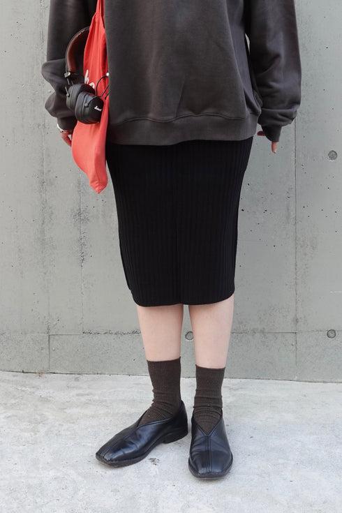 リブミドルスカート