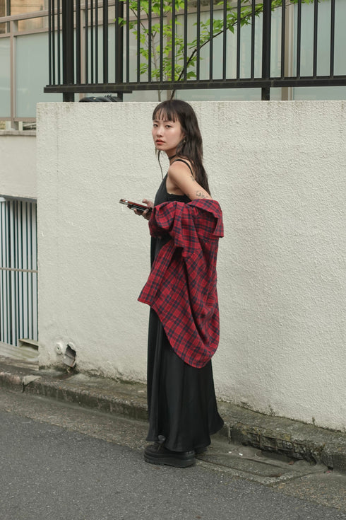 グランジルーズチェックシャツ