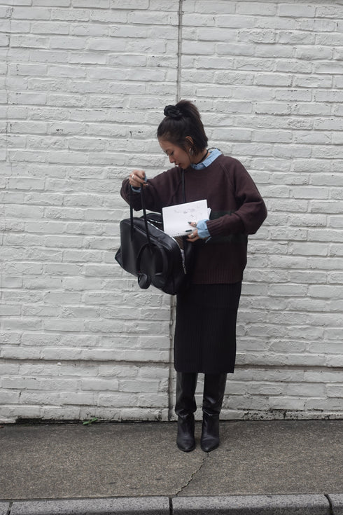 リブミドルスカート