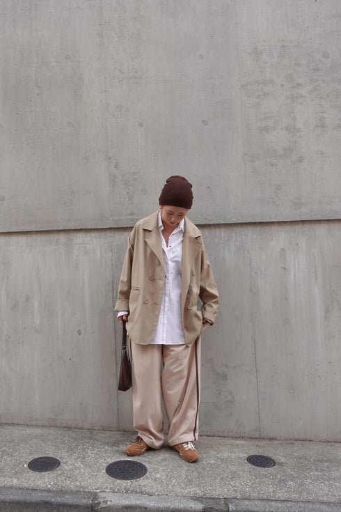 ラインボリュームパンツ