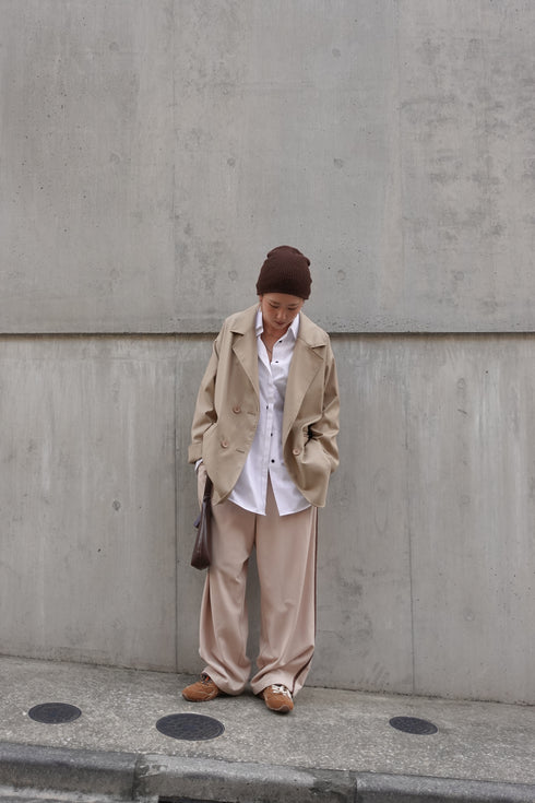 ラインボリュームパンツ