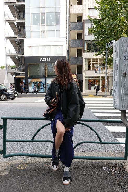 スリットキャミワンピース