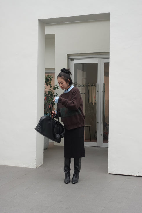 リブミドルスカート