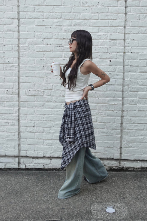 グランジルーズチェックシャツ